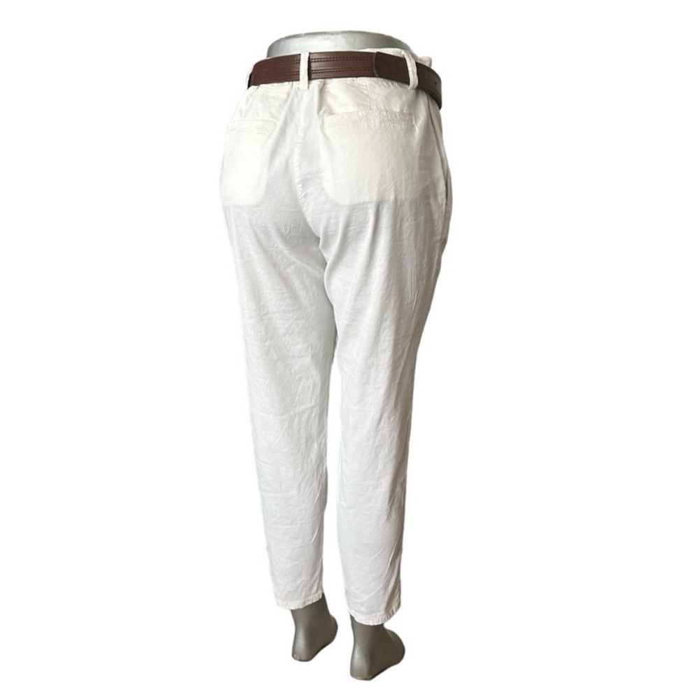 Eileen Fisher Linen Blend High Rise Pants Size Medium